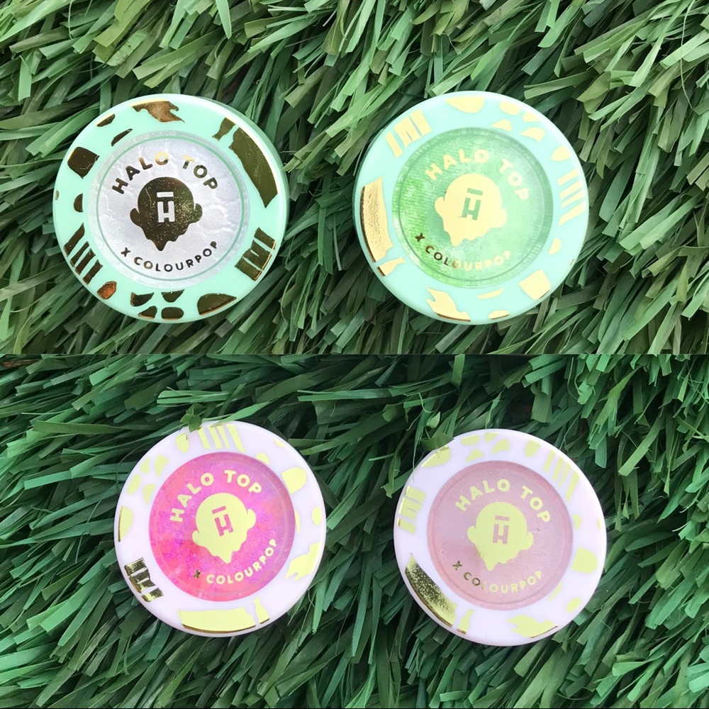 Colourpop x Halo Top Eyeshadows